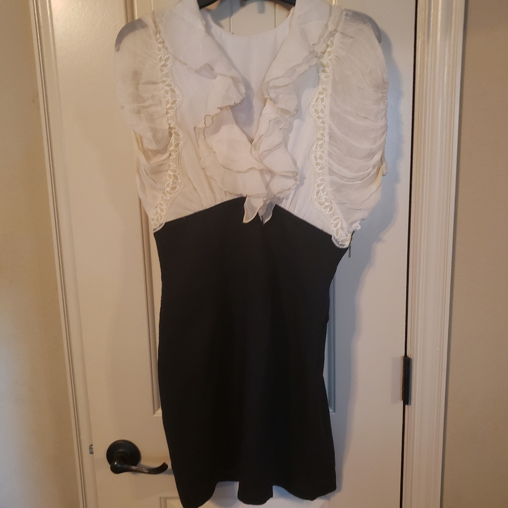 Black and White Dress